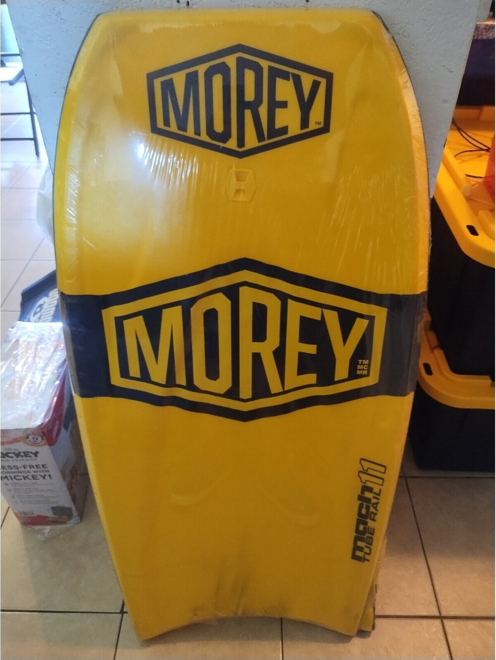 MOREY Mach 11 Tube Rail "Yellow" NEW IN THE PACKAGE